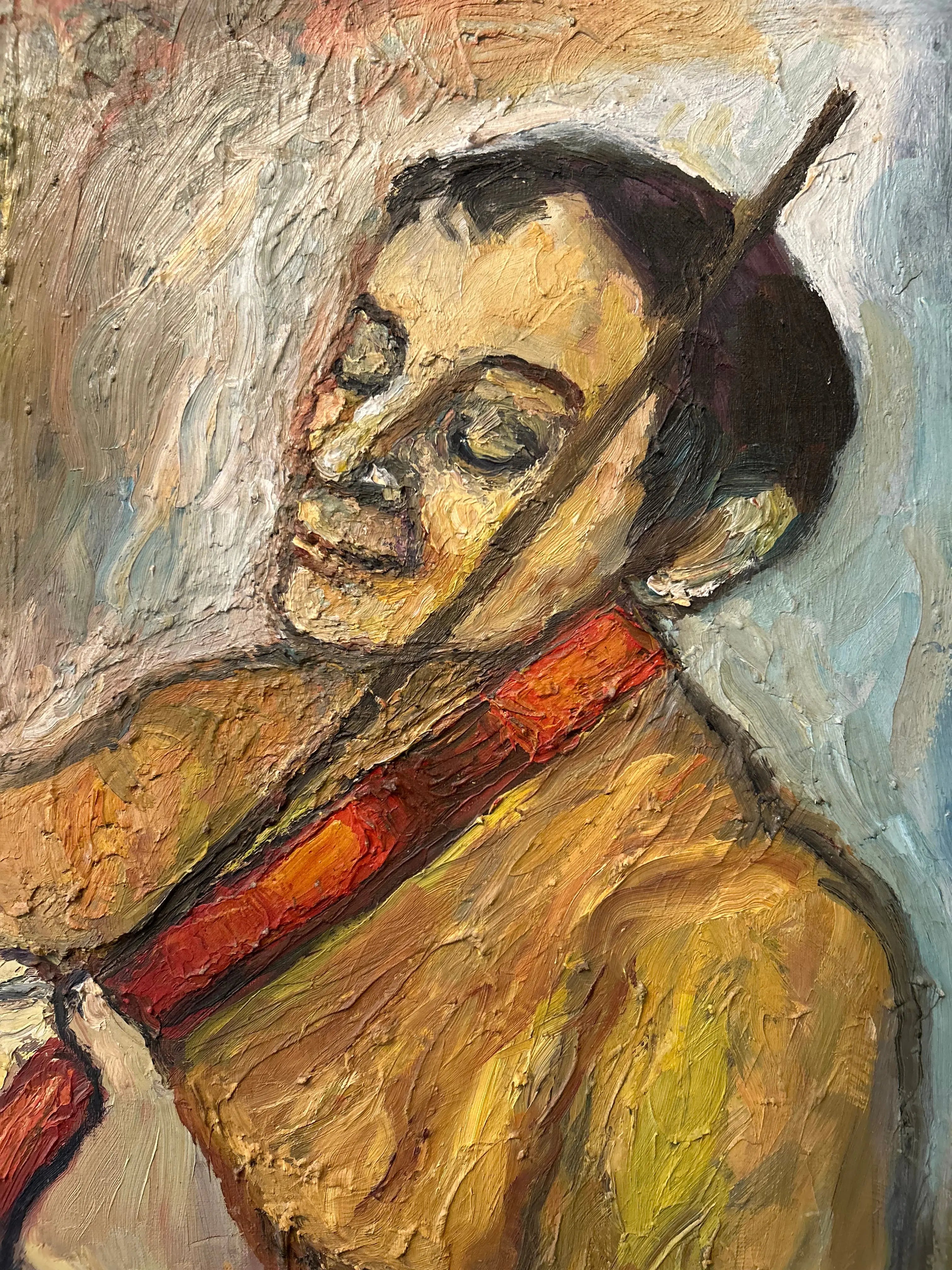 Tableau contemporain grand format – Peinture XXᵉ siècle signée Minsk Pièce Unique