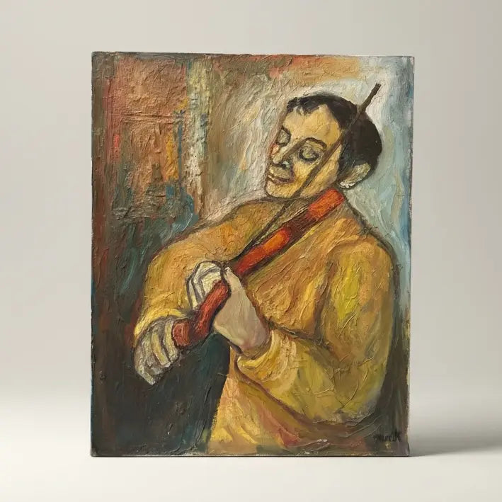 Tableau contemporain grand format – Peinture XXᵉ siècle signée Minsk Pièce Unique