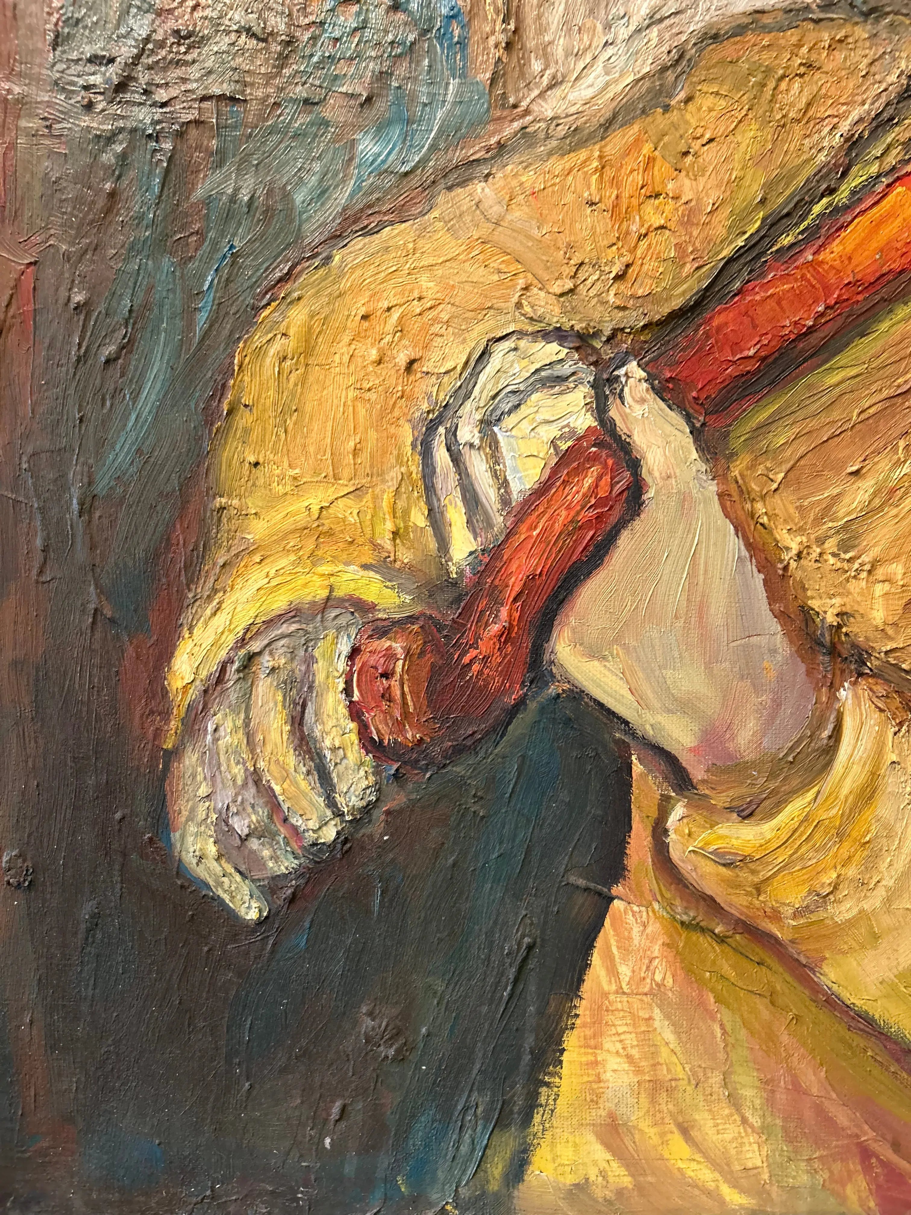 Tableau contemporain grand format – Peinture XXᵉ siècle signée Minsk Pièce Unique